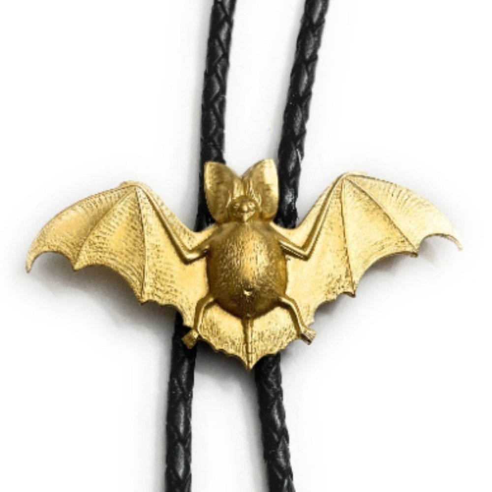 Handmade Amazing Design BAT Bolo Tie